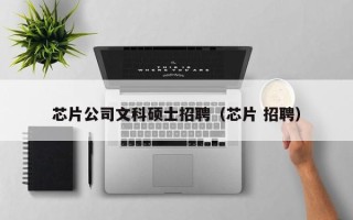 芯片公司文科硕士招聘（芯片 招聘）