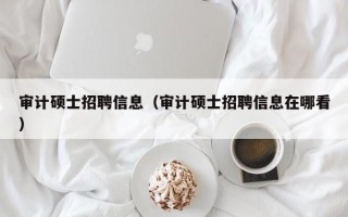 审计硕士招聘信息（审计硕士招聘信息在哪看）