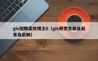 gis招聘高校博士6（gis研究生就业前景及薪酬）
