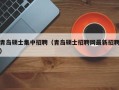 青岛硕士集中招聘（青岛硕士招聘网最新招聘）