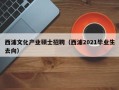 西浦文化产业硕士招聘（西浦2021毕业生去向）