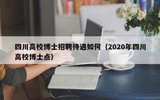四川高校博士招聘待遇如何（2020年四川高校博士点）