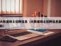 大数据硕士招聘信息（大数据硕士招聘信息最新）