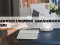 成都舞蹈硕士班招聘教师（成都高校舞蹈教师招聘）