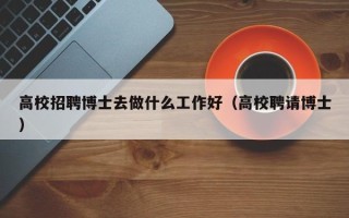 高校招聘博士去做什么工作好（高校聘请博士）